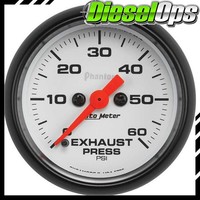 Autometer Phantom 2-1/16 Exhaust Pressure 0-60 Psi Digital Stepper Motor Gauge on sale Autometer Phantom 2-1/16 Exhaust Pressure 0-60 Psi Digital Stepper Motor Gauge on sale