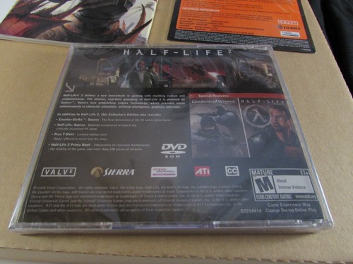Half-Life 2: Collector's Edition (PC, 2004) HL2 VERY RARE BRAND NEW OPEN BOX - Picture 9 of 24