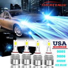 8000k 9005 9006 Led Headlight Bulbs Hilow Beam Bf For Lexus Gs300 Gs430 Gs300