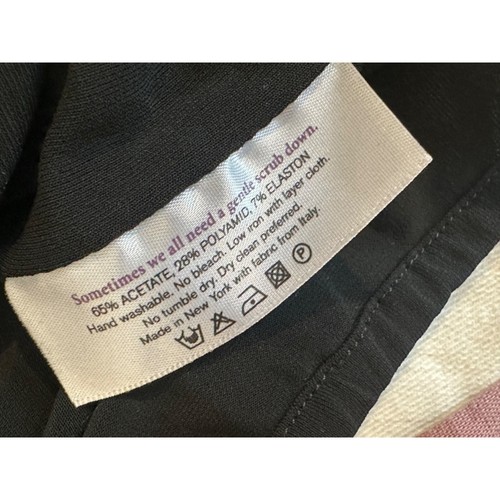 M.M. LAFLEUR Black Denevue Surplice Blouse Women's Medium Career Office - Picture 8 of 9