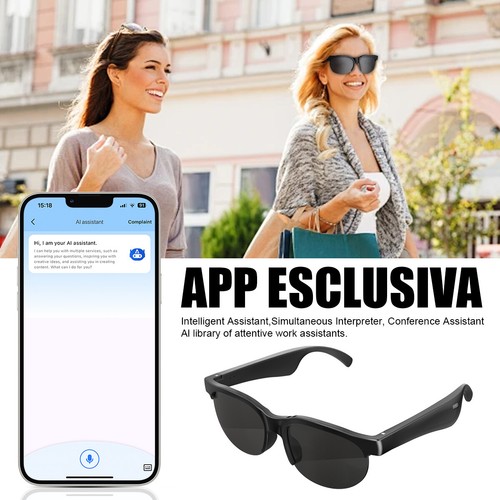 Wireless AI Language Smart Glasses Translator Headphone 144 Language Translation - Picture 15 of 17