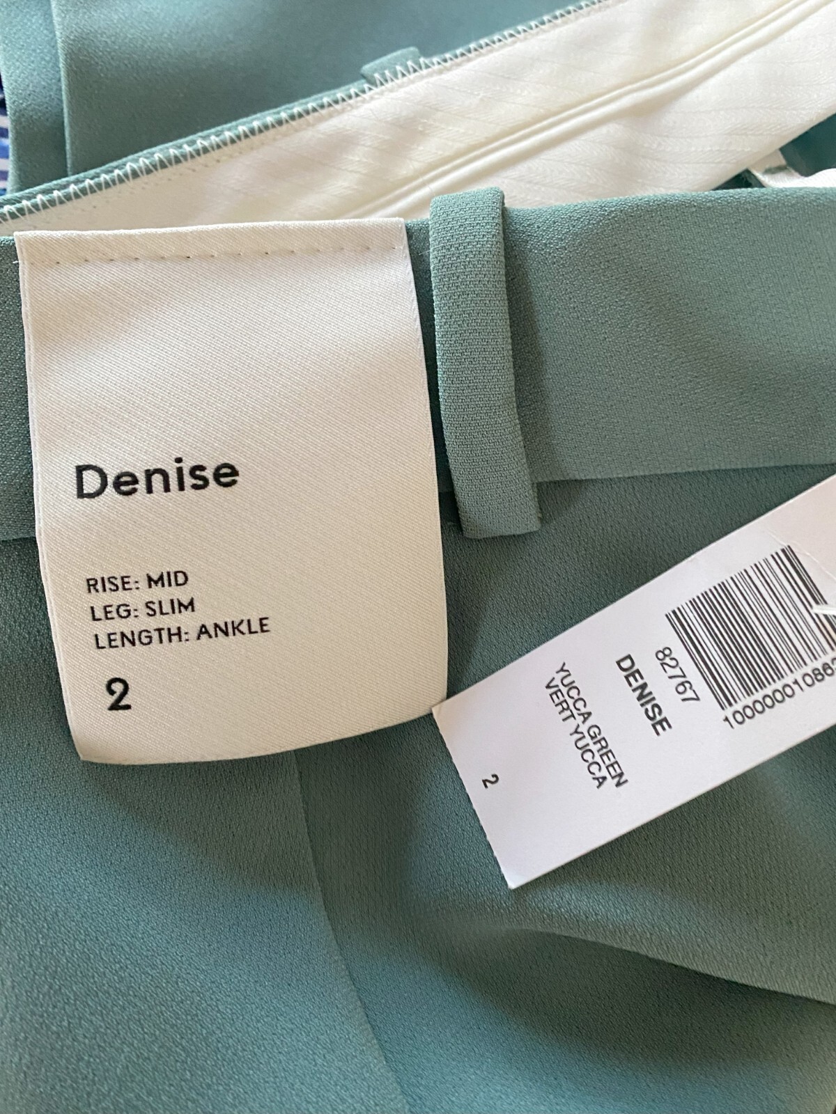 Débardeur Sculpté Aritzia Babaton - Vert Yucca - Taille M - Occasion