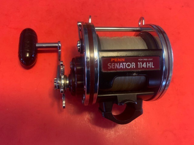 CUSTOM BUILT PENN SPECIAL SENATOR 114HL 6/0 FISHING REEL WITH