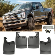 OE Mud Guards Splash Flap Set Fit 17-22 F250 F350 Super Duty w/o Fender Flare