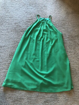 forever 21 green mini dress Long Emerald Green Formal Dress with Bow Front– PromGirl main image 0