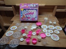 Vintage 1989 Barbie Portable Playmates, Chilton Toys - Incomplete w/ Extras