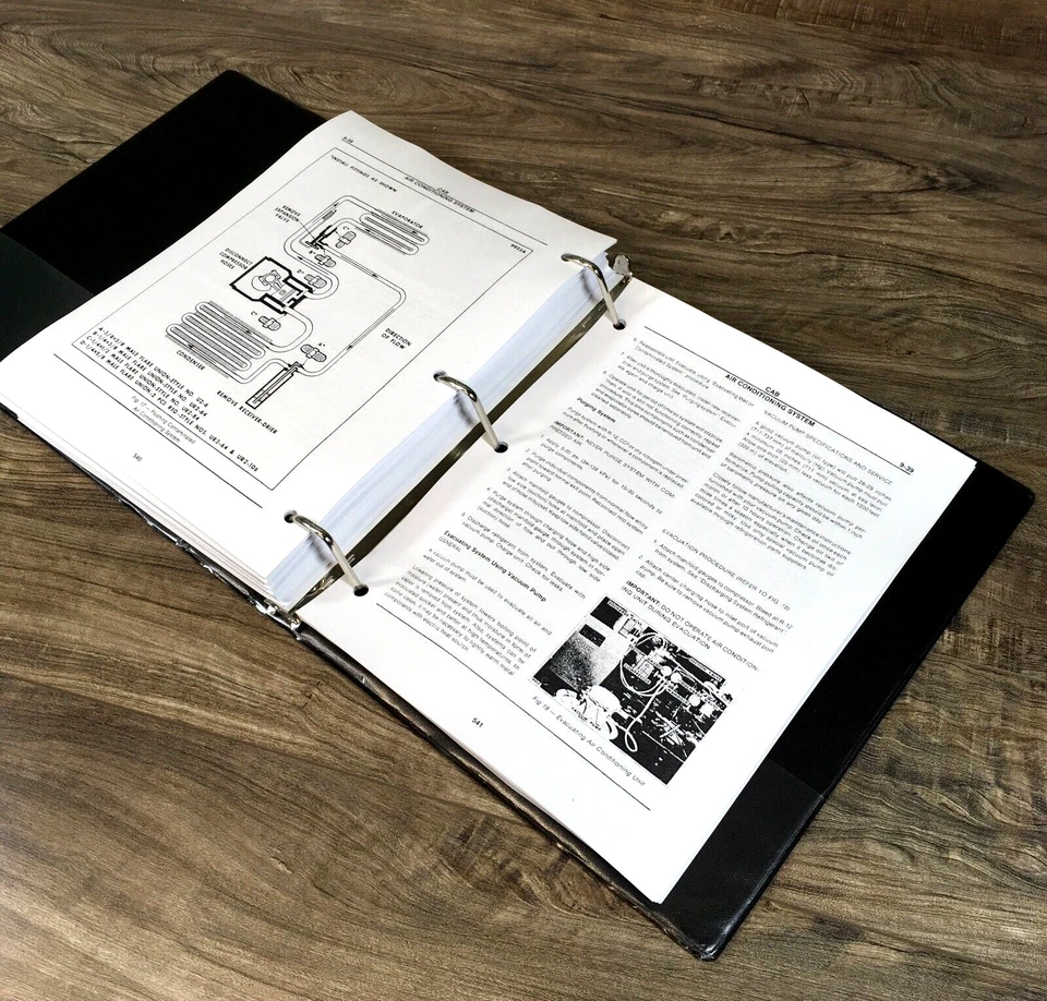 White 2-105 Field Boss Tractor Service Parts Operators Manual Set Repair  - Image 3 of 4