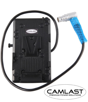 CAMLAST V-Mount Adapter Power Plate for ARRI ALEXA Mini Camera w/ 8 Pin Lemo