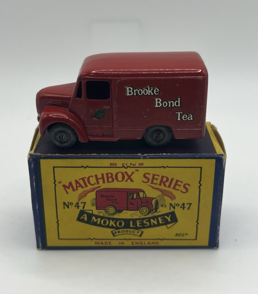 MATCHBOX No.47 マッチボックス　Trojan Van Matchbox 47a, Trojan Van - Free Price Guide & Review
