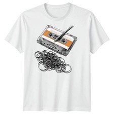 Cassette Tape Retro Music Mens T-Shirt 80s Nostalgia