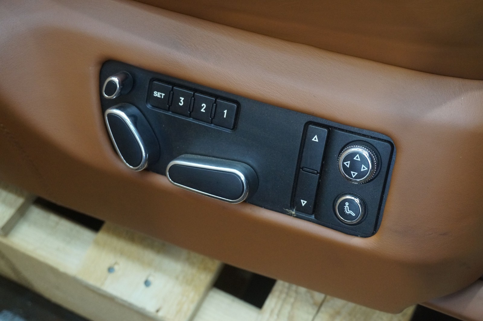 Set Front & Rear Seat Brown Leather OEM Bentley Continental Flying Spur 2006-12