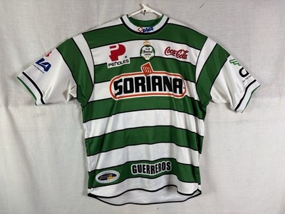 2001/2002 Santos Laguna Home Jersey Corona Sport Vintage Size XL Liga MX