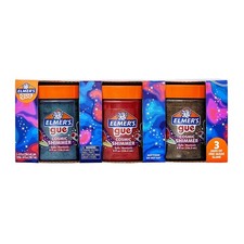 Elmer's Cosmic Shimmer Slime 3 Pack Ready To Play Nontoxic Glitter Slime