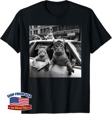 Gangster Cats Street Gift Funny Unisex T-Shirt