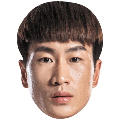 Chen Tang (Fransen) großer Kopf. Größer als das Leben Maske.