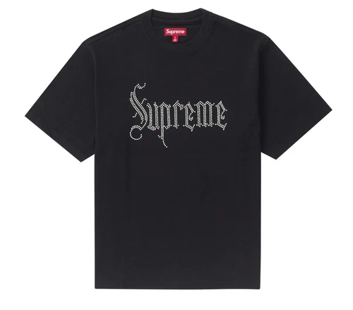 ? Haut Supreme Strass S/S Noir L Large NEUF LIVRAISON GRATUITE ?
