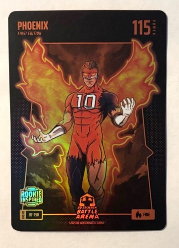 Bo Jackson Battle Arena Update Fire Battlefoil BF-150 PHOENIX - Bo Nix RC