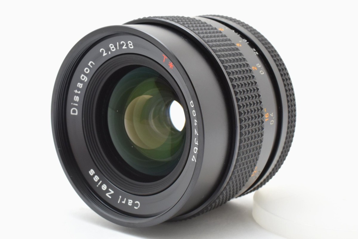 Contax Carl Zeiss Distagon T* 28mm F/2.8 MMJ Lens C/Y [NEAR MINT