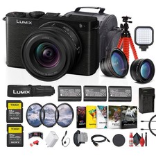 Panasonic Lumix S9 Mirrorless Camera with 18-40mm f/4.5-6.3 Lens Black  More
