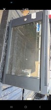 NavePoint 9U Wall Mount Network Cabinet for 19  IT Equipment with Lockable Glass