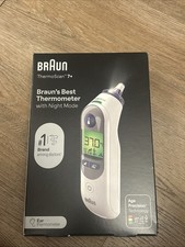 Braun Thermoscan 7+ Digital Ear Thermometer Child To Adult - White IRT6525
