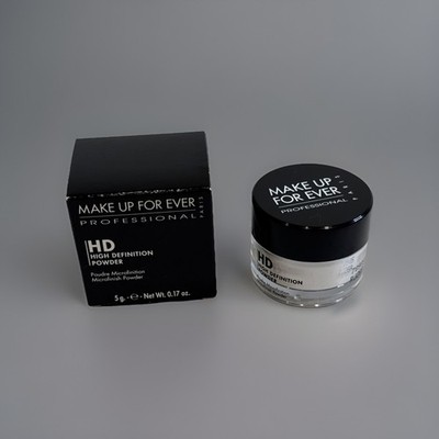 Make Up Forever HD Microfinish Face Powder Sealed 5g net wt .17oz