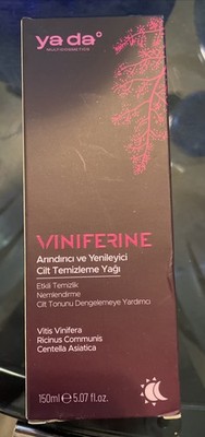 Ya da viniferine purifying and rejuvenating cleansing oil 5.07 oz Exp. 03/2027