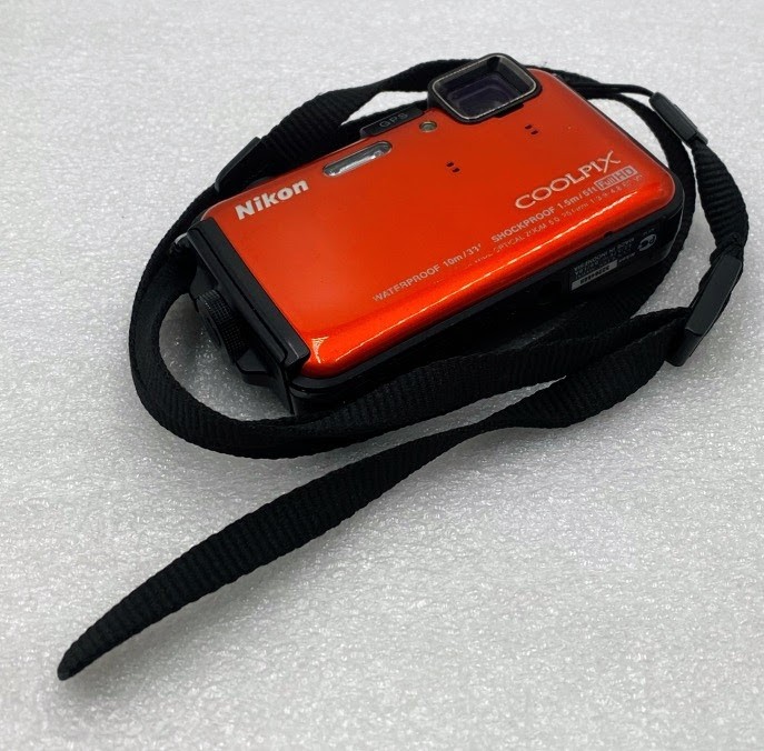 Nikon COOLPIX AW100 オレンジ廃盤稀少美品 Nikon COOLPIX AW100 16.0MP Digital Camera - Orange for sale online