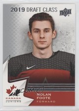 2020-21 Upper Deck Team Canada Juniors 2018 Draft Class Nolan Foote #97 0q3