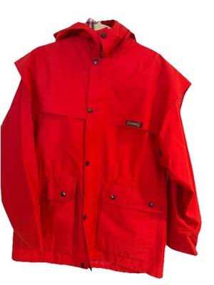 Driza-bone Bushman Australia Men s Riding Coat Size Small Red Winter Jacket Rain