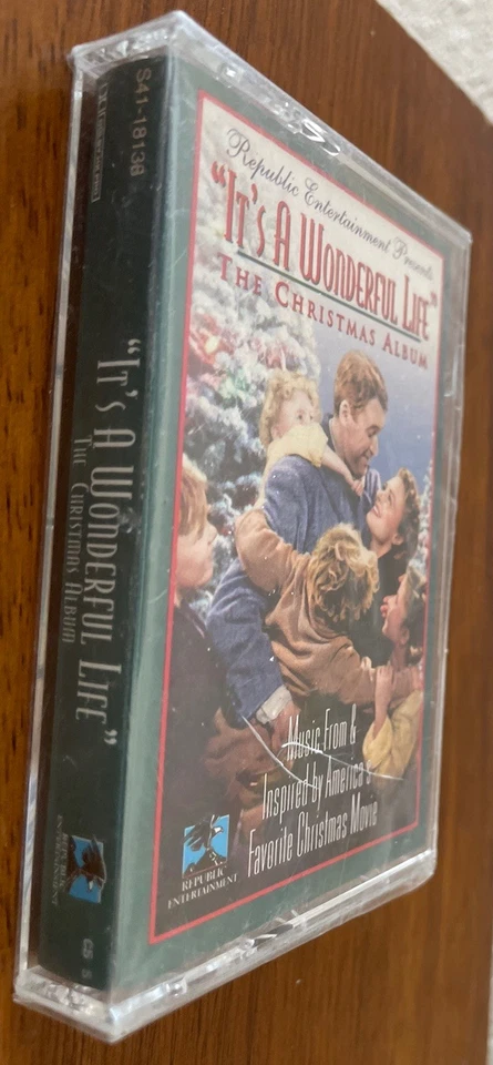 “It’s A Wonderful Life” Soundtrack The Christmas Album Vintage Cassette Sealed - Image 4 of 4
