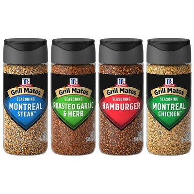 Mccormick Grill Mates Everyday Grilling Variety Pack Montreal Steak Seasoning