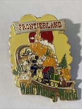 Frontierland Big Thunder Railroad Pin Walt Disney World Mickey Goofy