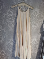 Superdry Damen Trägerkleid Midi Beige Gr. M ...