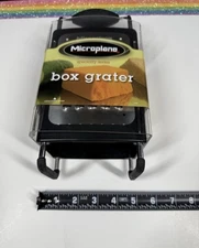 Rare Microplane Four Sided Box Grater commercial grade super sharp