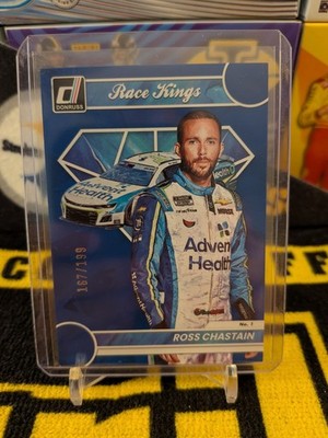 2023 Panini Donruss NASCAR - Race Kings Ross Chastain #15 Navy Blue /199