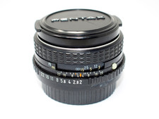Pentax SMC Pentax-M 50mm f2 Manual Focus Lens With Lens Caps Asahi Opt Co