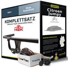 Anhängerkupplung starr für CITROEN Jumpy +E-Satz (AHK und ES) NEU ABE
