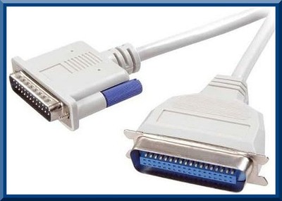 Druckerkabel | parallel | 25-pol. SUB-D Stecker auf 36-pol. Centronics Stecker