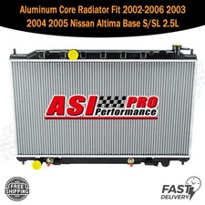 Aluminum Core Radiator Fit 2002-2006 2003 2004 2005 Nissan Altima Base Ssl 2.5l Aluminum Core Radiator Fit 2002-2006 2003 2004 2005 Nissan Altima Base Ssl 2.5l