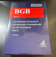 C.H. Beck Kommentar BGB Bd.13 IPR II/Int. Wir...