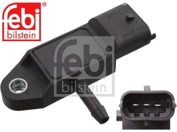 Febi Bilstein 105990 Sensor FüR Saugrohrdruck Saugrohrdruck Sensor FüR Ford-image