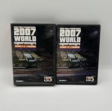 Drum Corps International DCI World Championships 2007 DVD Volumes 1 & 2 RARE OOP
