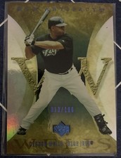 2005 Upper Deck Artifacts Blue 13/100 Vernon Wells #98