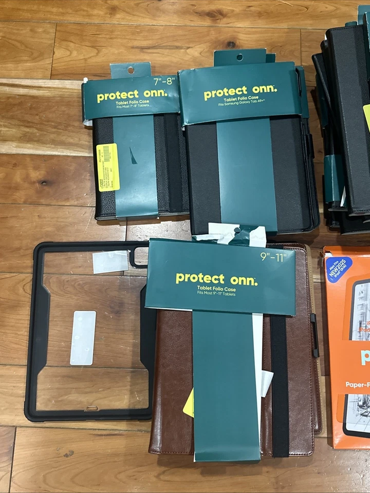 ЛОТ ИЗ 39 чехлов для планшетов ONN Samsung A9 S9 FE iPad 2019-2021 (7 8 9 поколения) - Изображение 2 из 4