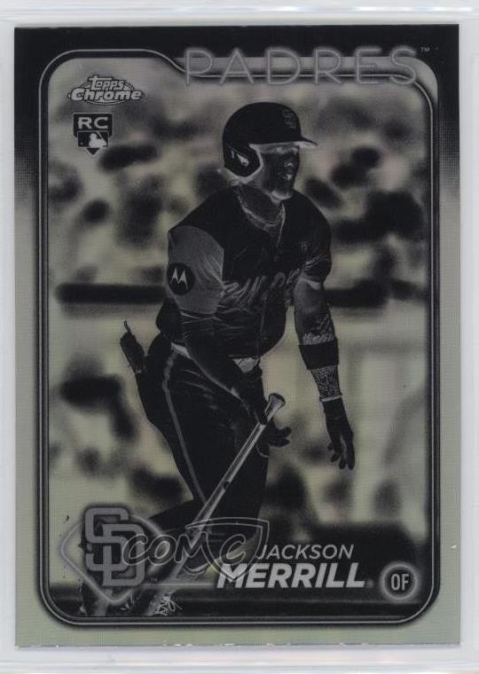 2024 Topps Chrome Update Negative Refractor Jackson Merrill #USC153 0w2b