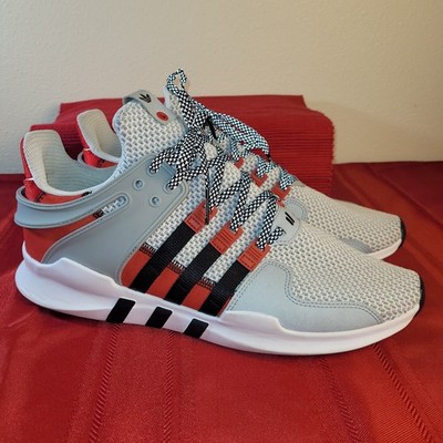 Adidas X Overkill EQT Support ADV ''Coat Of Arms'' BY2939 Grey Red Men 13