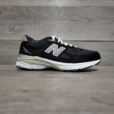 New Balance 990v3 Made in USA Womens Size 6 Black W990bk3 Heritage