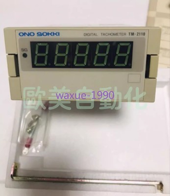 1pcs New ONO SOKKI TM-2110 tachometer 100-240VAC #wd