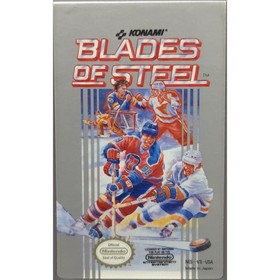 Blades of Steel - Nintendo NES - Authentic 24 Stamp - Tested & Working